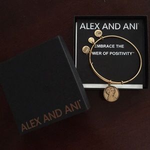 DISCONTINUED NEW Alex and Ani Princess Leia Bangle